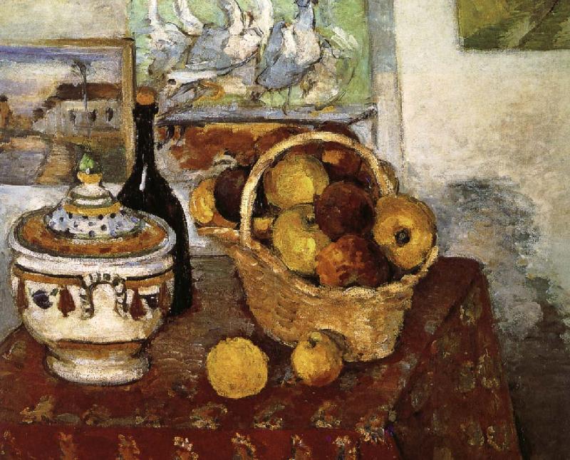 Paul Cezanne Still Life Sweden oil painting art